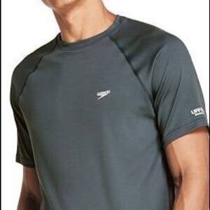 𝅺SPEEDO Blue Swim Tee with UPF Protection NWTSize S